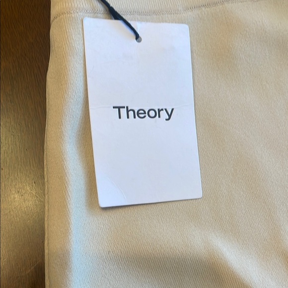 Theory Cream Ankle Pants - Picture 2 of 2